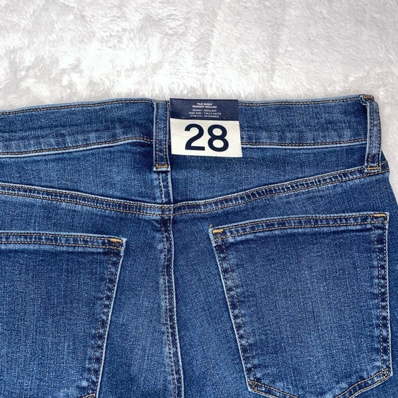 NWT Gap Long Skinny High Rise Stretch Denim Jeans Size 28​ - Picture 8 of 11